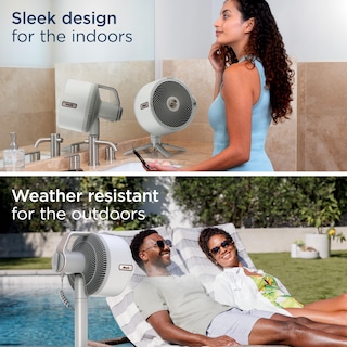 Foto 4 | Foto 4 | Ventilador Mist Shark Flexbreeze Pro Para Interiores Y Exteriores Con Cable E Inalámbrico - Venta Internacional.