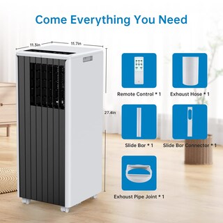Foto 6 | Foto 6 | Aire Acondicionado Portátil Gaomon 8000 Btu Para 32 M² Con Mando A Distancia - Venta Internacional.