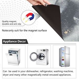 Foto 4 | Foto 4 | Funda Magnética Alaza Con Estampado De Mármol Gris Para Lavavajillas 58,42 X 66,04 Cm - Venta Internacional.