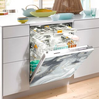 Foto 6 | Foto 6 | Funda Magnética Alaza Con Estampado De Mármol Gris Para Lavavajillas 58,42 X 66,04 Cm - Venta Internacional.