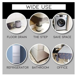 Foto 5 | Foto 5 | Paquete De Almohadillas Antivibración Para Lavadora, Juego De 4 - Venta Internacional.