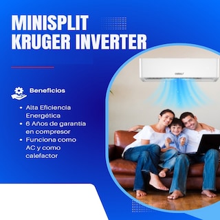 Foto 4 | Foto 4 | Aire Acondicionado Inverter Mini Split 18m2 Msk18 Kruger