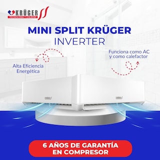 Foto 5 | Foto 5 | Aire Acondicionado Inverter Mini Split 18m2 Msk18 Kruger