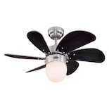 Ventilador Westinghouse 72186 Turbo Swirl Cromo 30 Pulgadas