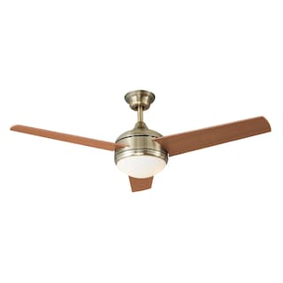 Foto 1 | Foto 1 | Ventilador Westinghouse 72870 Lander Acero Satinado 1 Luz 48 Pulgadas