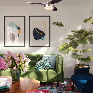 Foto 3 | Foto 3 | Ventilador Westinghouse 72473 Alloy Niquel Cepillado Con Luz 42 Pulgadas