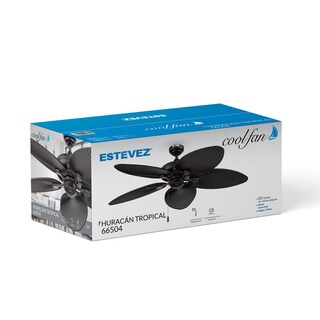 Foto 7 | Foto 7 | Ventilador Coolfan de Techo Huracán Tropical 52'' Bronce