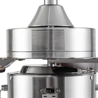 Foto 3 | Foto 3 | Ventilador Coolfan 48302 color Plata de Techo Infiniti LED 52 '' Níquel Cepillado