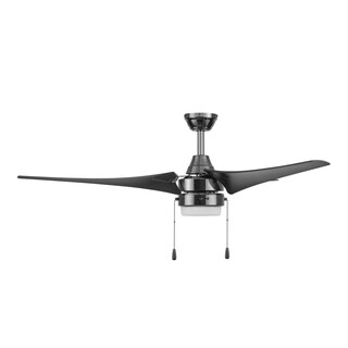 Foto 3 | Foto 3 | Ventilador Coolfan 43604 color Gris de Techo Fénix LED 52 '' Gunmetal