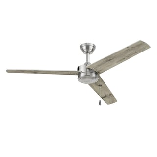 Foto 2 | Foto 2 | Ventilador Coolfan 51502 color plata de Techo Bora Damp 52 '' Níquel Cepillado