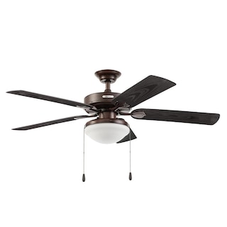 Foto 1 | Foto 1 | Ventilador Coolfan 66501 color Marrón de Techo Huracán con Luz 52 ''