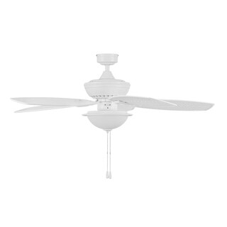 Foto 3 | Foto 3 | Ventilador Coolfan 66406 color Blanco de Techo Huracán Tropical con Luz 56 ''