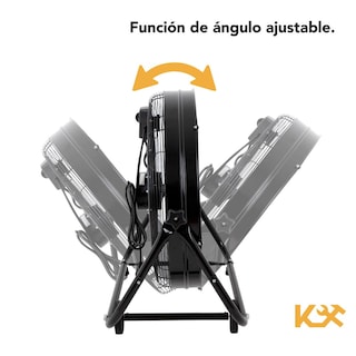 Foto 5 | Foto 5 | Ventilador de Piso Kingsman 30\" Aluminio color Negro