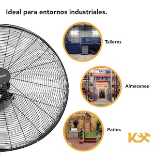 Foto 3 | Foto 3 | Ventilador De Pared Industrial 30 Pulgadas Aluminio Kingsman