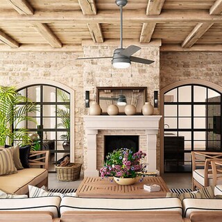 Foto 3 | Foto 3 | Ventilador de Techo Hunter Aker Od color Gris