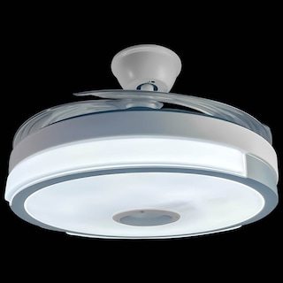 Foto 2 | Foto 2 | Ventilador de Techo Remolino Gris Bluetooth