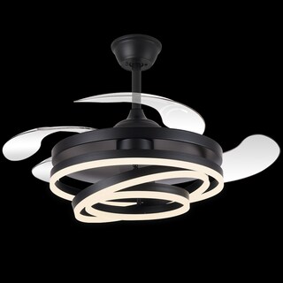 Foto 4 | Foto 4 | Ventilador de Techo Mil Luces Fantasy color Negro