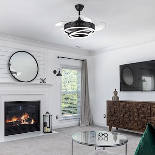 Foto 6 | Foto 6 | Ventilador de Techo Mil Luces Fantasy color Negro