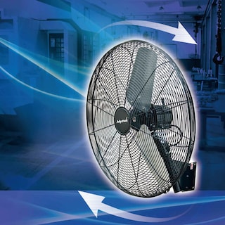 Foto 6 | Foto 6 | Ventilador de Pared Mytek 3363 Negro con 3 Aspas de Metal 30'' de Diámetro 127 V