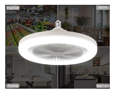 Foto 3 | Foto 3 | Venta Internacional-Ventilador de Techo Generic con Luz Led de 30 W
