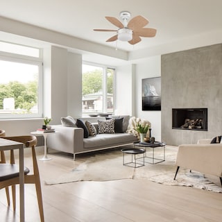 Foto 6 | Foto 6 | Ventilador de Techo Coolfan Blanco de 30\