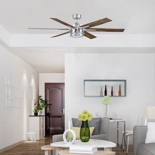 Foto 7 | Foto 7 | Ventilador De Techo Santana Led De 56 Pulgadas Con Control Remoto Con Cambios De Luz