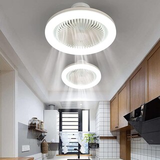 Foto 5 | Foto 5 | Ventilador de Techo con Luz Led Dosyu 3 Colores Regulables