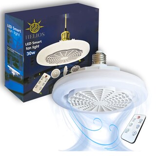 Foto 2 | Foto 2 | Lámpara de Techo Led con Ventilador Integrado LUXVI