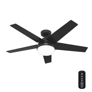 Foto 1 | Foto 1 | Ventilador de Techo Hunter Rivershore de 52 Pulgadas Negro Mate