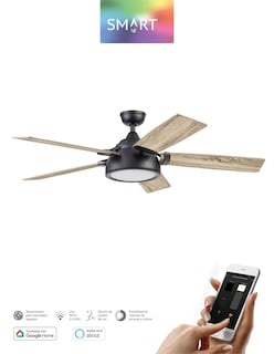 Foto 6 | Foto 6 | Coolfan Ventilador Techo Smart Odin 52 Pulgadas, Conexión Con Alexa Google Home