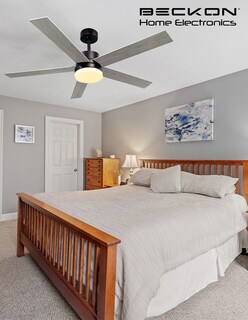 Foto 5 | Foto 5 | Ventilador de Techo Moderno 1.2m 6 Velocidades 5 Aspas