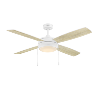 Foto 4 | Foto 4 | Ventilador De Techo De 52 Pulgadas Con Luz Led Y 4 Aspas Reversibles De Madera Con Control de Cadena