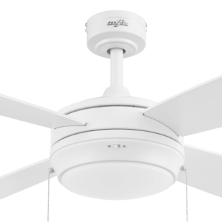Foto 5 | Foto 5 | Ventilador De Techo De 52 Pulgadas Con Luz Led Y 4 Aspas Reversibles De Madera Con Control de Cadena