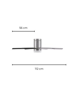 Foto 7 | Foto 7 | Coolfan Ventilador De Techo Luz Led 44 Pulgadas