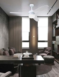 Foto 7 | Foto 7 | Coolfan Ventilador De Techo Smart De 52 Pulgadas Con Luz Led Y 3 Aspas Reversibles Con Control De Cadena