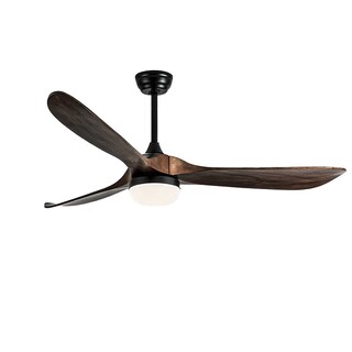 Foto 1 | Foto 1 | Ventilador De Techo 3 Aspas Imitación Madera, 3 Luces Y 5 Velocidades – Diseño Elegante Y Funcional