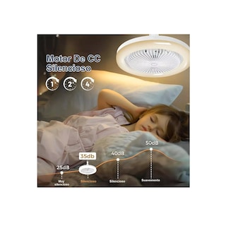 Foto 7 | Foto 7 | Ventilador Prodotty con Luz Led Multifuncional