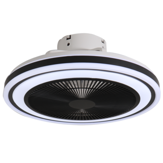 Foto 1 | Foto 1 | Ventilador de Techo con Control Remoto 6 Velocidades 3 Temperaturas de Luz y 7 Aspas Transparentes