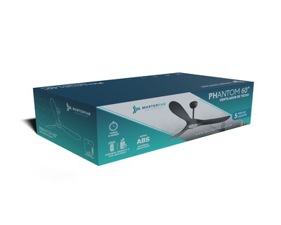 Foto 5 | Foto 5 | Ventilador De Techo Masterfan Phantom 60 Pulgadas Negro