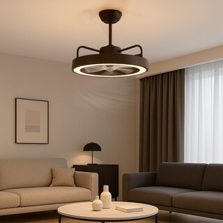 Foto 5 | Foto 5 | Cityluz Ventilador De Techo Led Con Control Remoto – 4 Velocidades Y 3 Temperaturas De Luz 72w, 40cm X 12.5cm, Incluye 1 Unidad