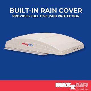 Foto 2 | Foto 2 | Ventilador Para Rv Maxxair Maxxfan Deluxe Con Protector Contra La Lluvia De 12 V, Blanco - Venta Internacional.