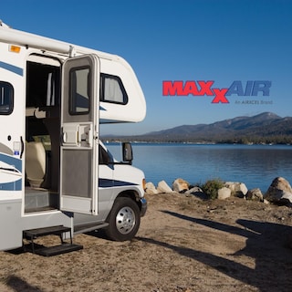 Foto 5 | Foto 5 | Ventilador Para Rv Maxxair Maxxfan Deluxe Con Protector Contra La Lluvia De 12 V, Blanco - Venta Internacional.