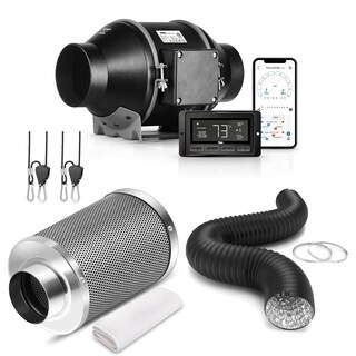 Foto 1 | Foto 1 | Ventilador Inteligente Con Ventilación De Conductos En Línea Ipower De 6 Pulgadas Con Alexa - Venta Internacional.
