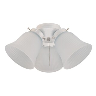 Foto 1 | Foto 1 | Kit De Luces Para Ventilador De Techo Westinghouse 77847 3lgt Wht Fros 3 - Venta Internacional.