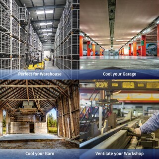 Foto 7 | Foto 7 | Ventilador De Pared Tornado De 18 Pulgadas High Velocity Industrial 4000 Cfm - Venta Internacional.