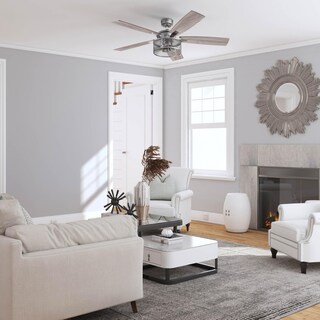 Foto 3 | Foto 3 | Ventilador De Techo Honeywell Carnegie Industrial 132 Cm Con Luz - Venta Internacional.