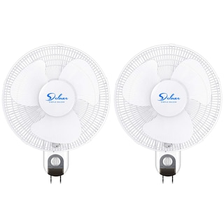 Foto 1 | Foto 1 | Ventilador de Pared Simple Deluxe 3 Velocidades 2 Piezas