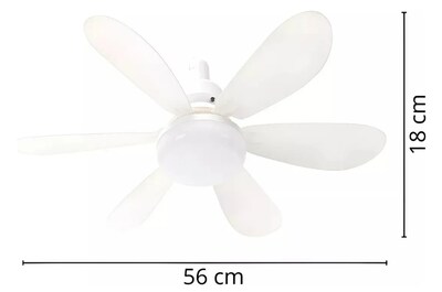 Foto 3 | Foto 3 | Ventilador Xtellar Abanico Techo Lámpara Control Remoto Iluminación