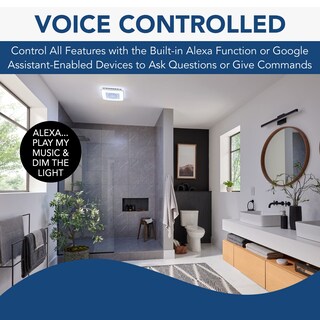 Foto 2 | Foto 2 | Ventilador De Escape Broan-nutone Vc110cct Sensonic Alexa 110cfm - Venta Internacional.