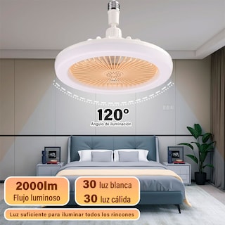 Foto 4 | Foto 4 | Lampara Ventilador De Techo 11 Pulg Megaluz